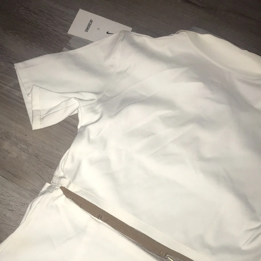 Nike Jacquemus white and cream skirt set size XS NWT - Picture 11 of 16